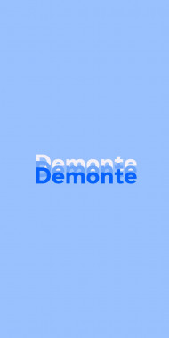 Name DP: Demonte