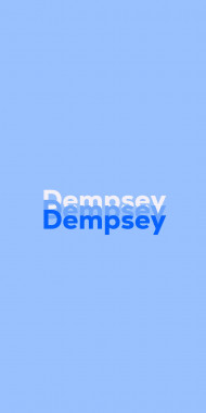 Name DP: Dempsey