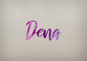 Dena Watercolor Name DP
