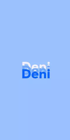 Name DP: Deni
