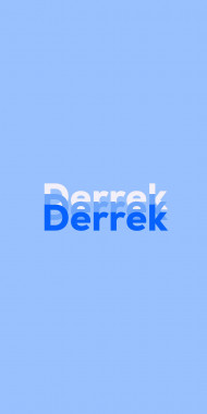 Name DP: Derrek