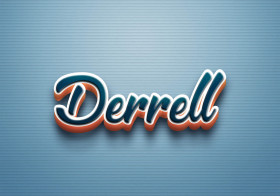 Cursive Name DP: Derrell