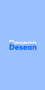Name DP: Desean