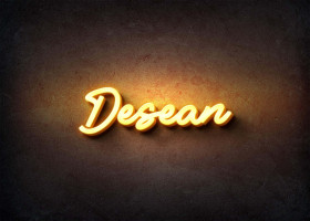 Glow Name Profile Picture for Desean
