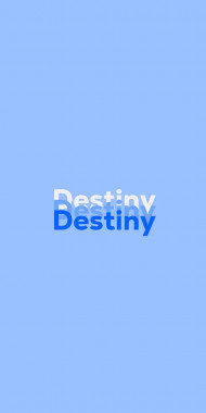 Name DP: Destiny