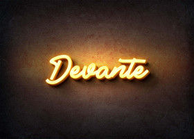 Glow Name Profile Picture for Devante
