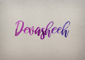 Devasheeh Watercolor Name DP
