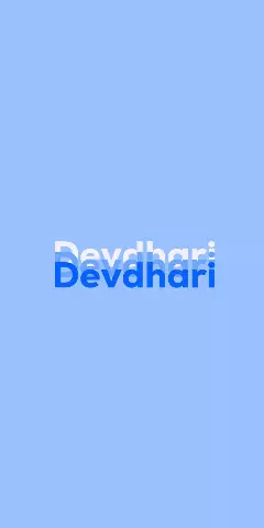 Name DP: Devdhari