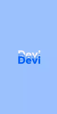 Name DP: Devi