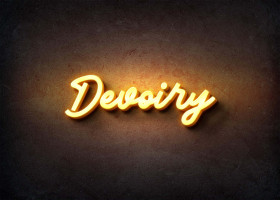 Glow Name Profile Picture for Devoiry