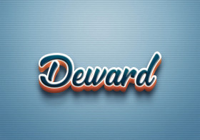 Cursive Name DP: Deward