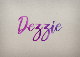 Dezzie Watercolor Name DP