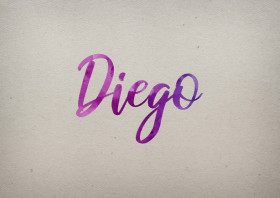 Diego Watercolor Name DP