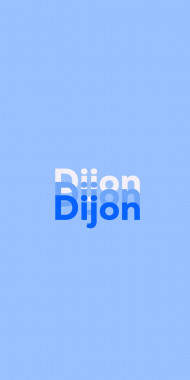 Name DP: Dijon