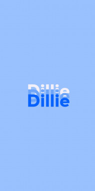 Name DP: Dillie