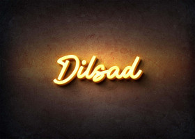 Glow Name Profile Picture for Dilsad