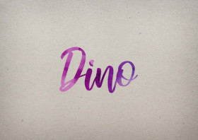 Dino Watercolor Name DP