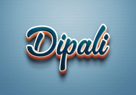 Cursive Name DP: Dipali