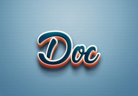 Cursive Name DP: Doc