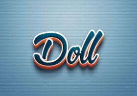Cursive Name DP: Doll