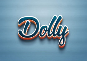 Cursive Name DP: Dolly