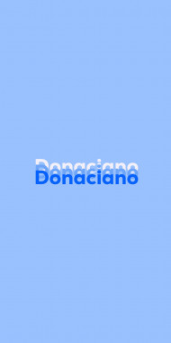 Name DP: Donaciano