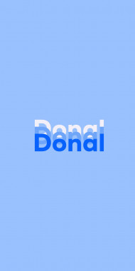 Name DP: Donal