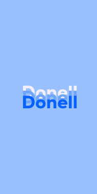 Name DP: Donell