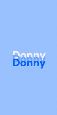 Name DP: Donny