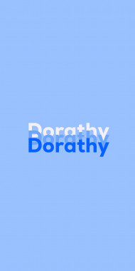 Name DP: Dorathy