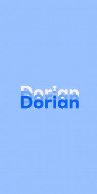 Name DP: Dorian