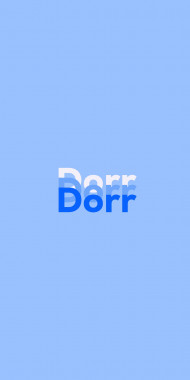 Name DP: Dorr