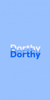 Name DP: Dorthy