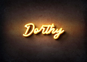 Glow Name Profile Picture for Dorthy