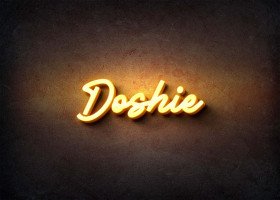 Glow Name Profile Picture for Doshie
