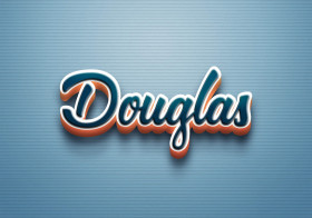 Cursive Name DP: Douglas