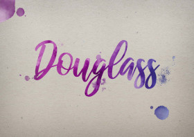 Douglass Watercolor Name DP