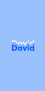 Name DP: Dovid