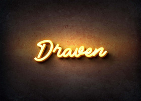 Glow Name Profile Picture for Draven