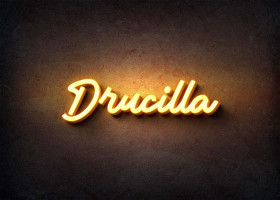Glow Name Profile Picture for Drucilla