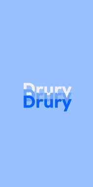 Name DP: Drury