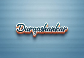 Cursive Name DP: Durgashankar
