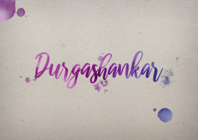 Durgashankar Watercolor Name DP