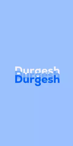 Durgesh Name Wallpaper