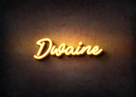 Glow Name Profile Picture for Dwaine