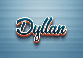 Cursive Name DP: Dyllan