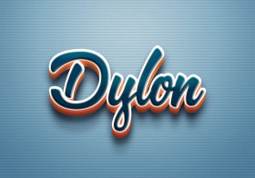 Cursive Name DP: Dylon