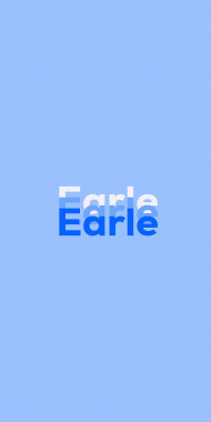 Name DP: Earle