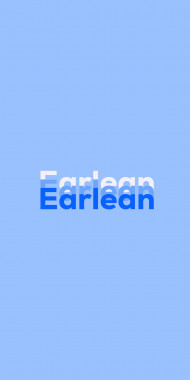Name DP: Earlean
