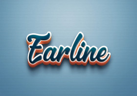Cursive Name DP: Earline